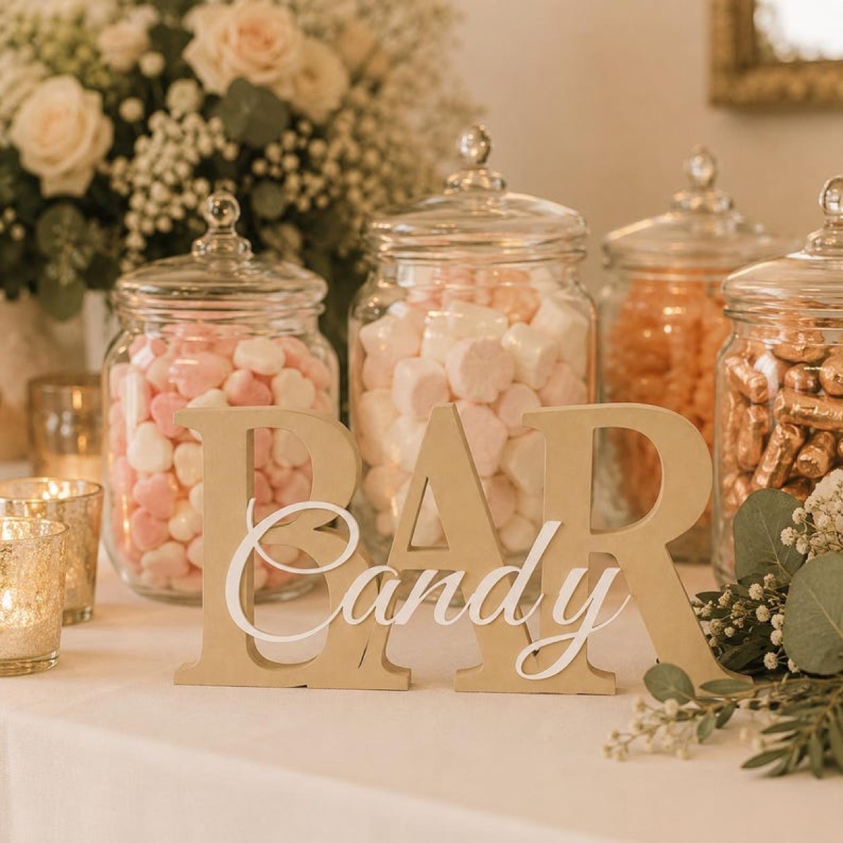 Candy Bar Schild personalisiert