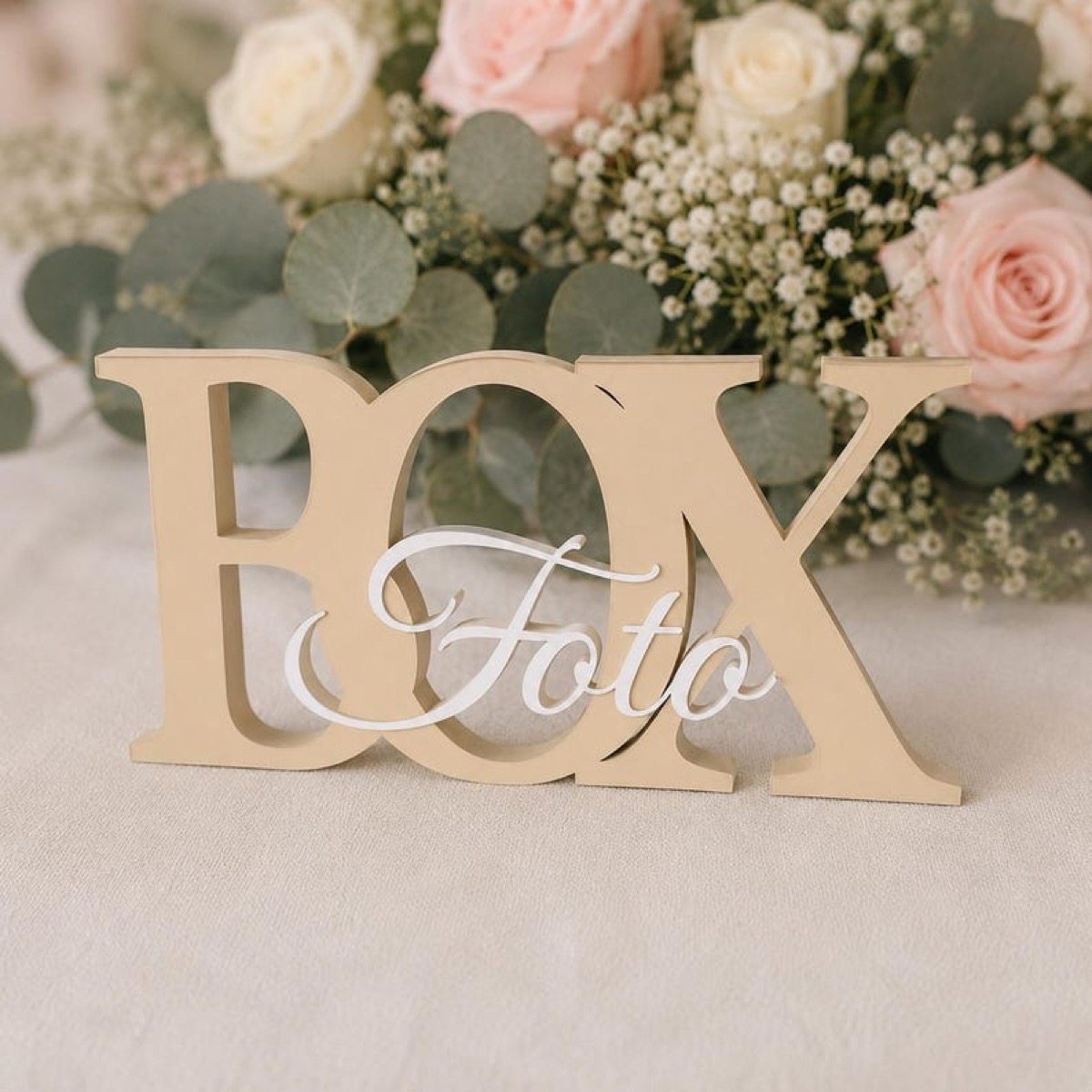 Fotobox Schild 3D