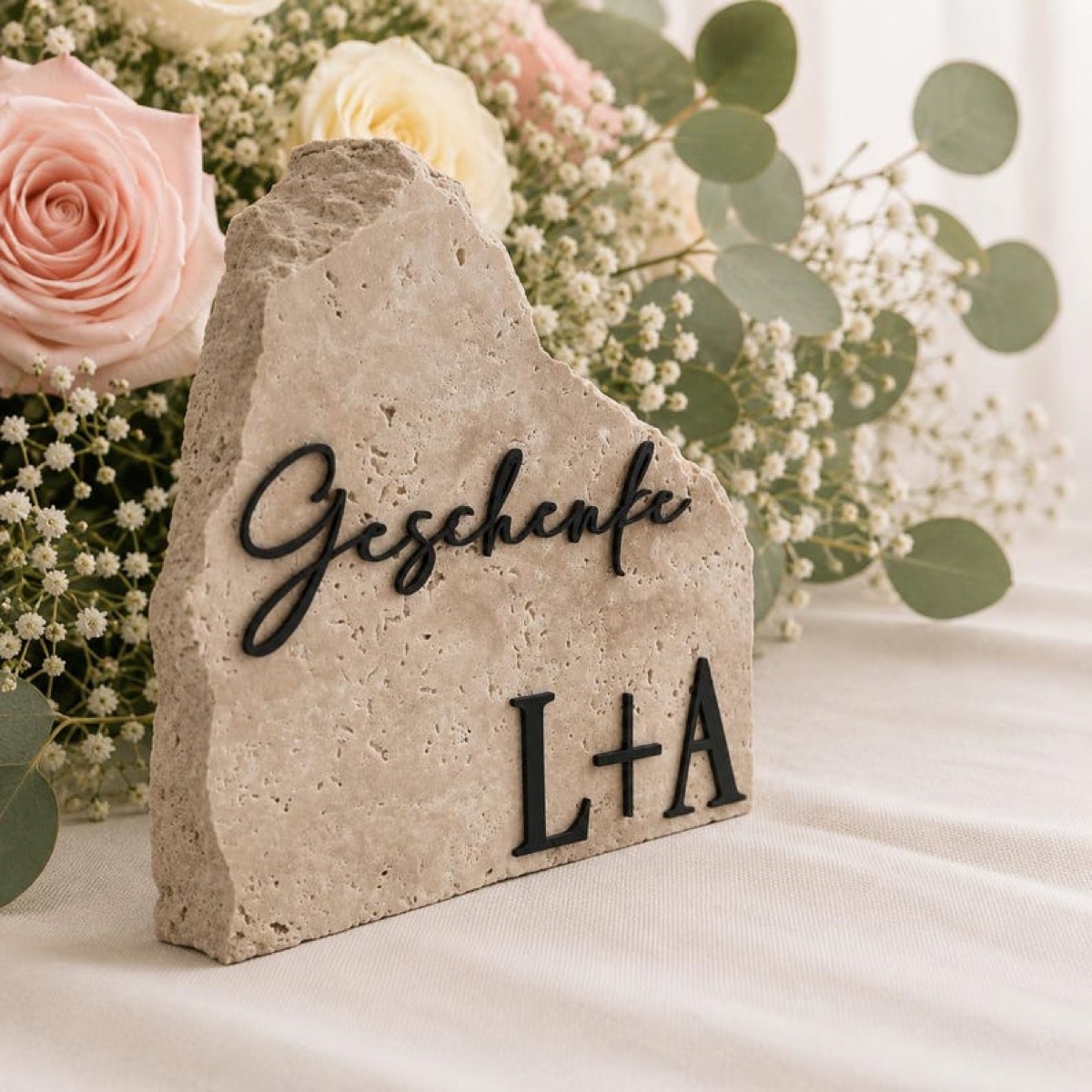 Geschenketisch Schild