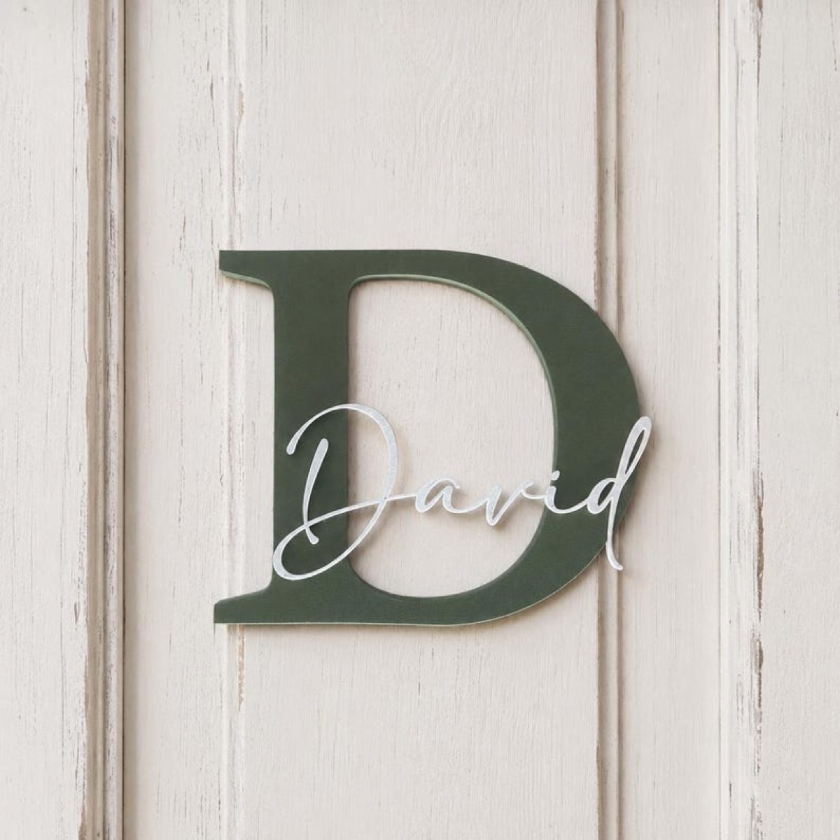 Initial Letter Name Decor
